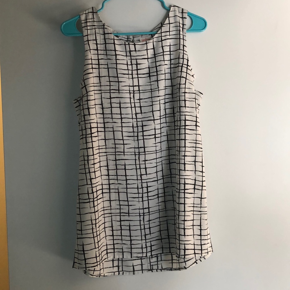 Black and white Pixley tunic